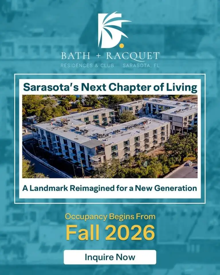 Bath and Racquet Residences new luxury condos for sale in Sarasota
